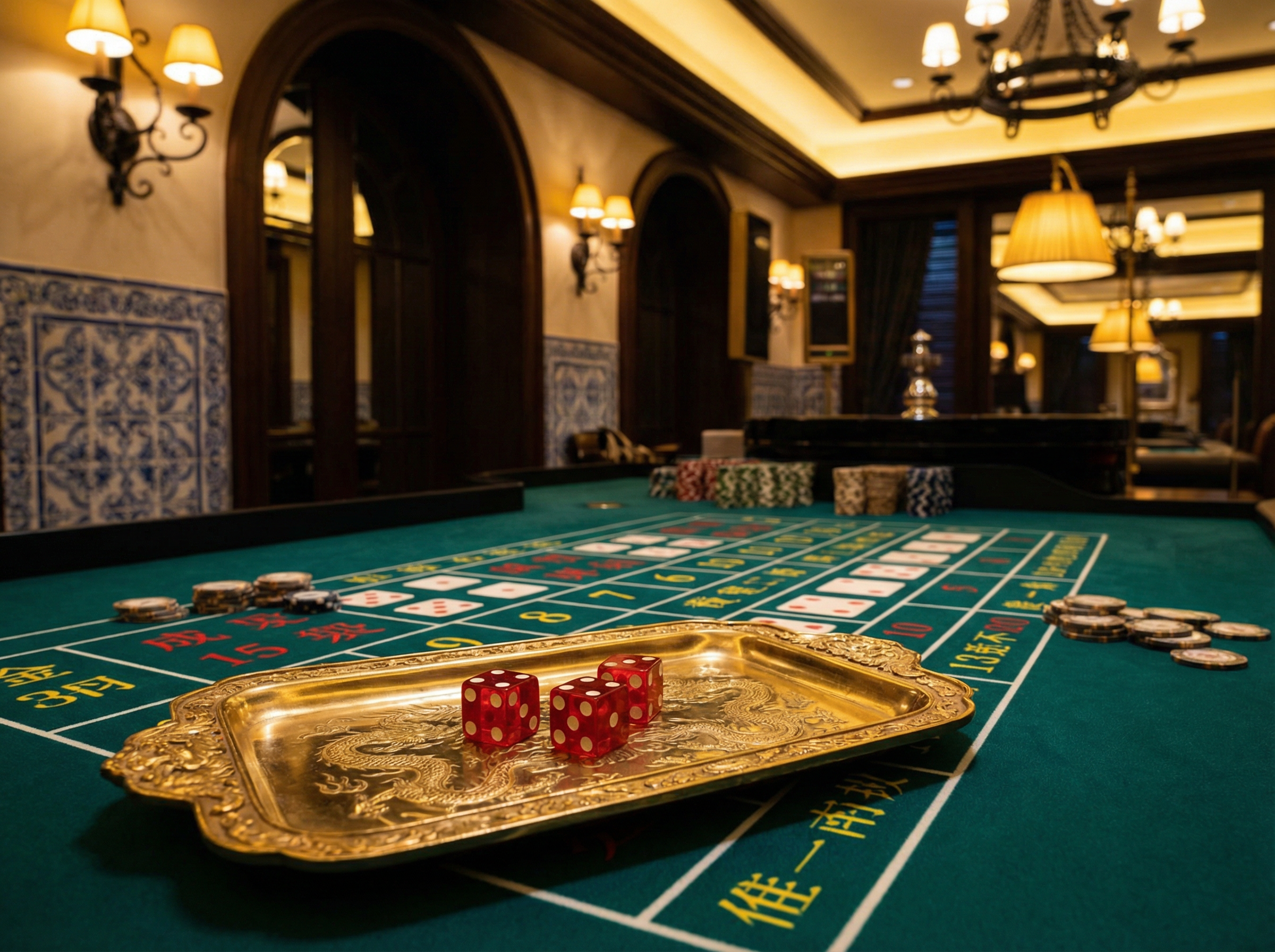 赌博平台 - 骰宝游戏桌