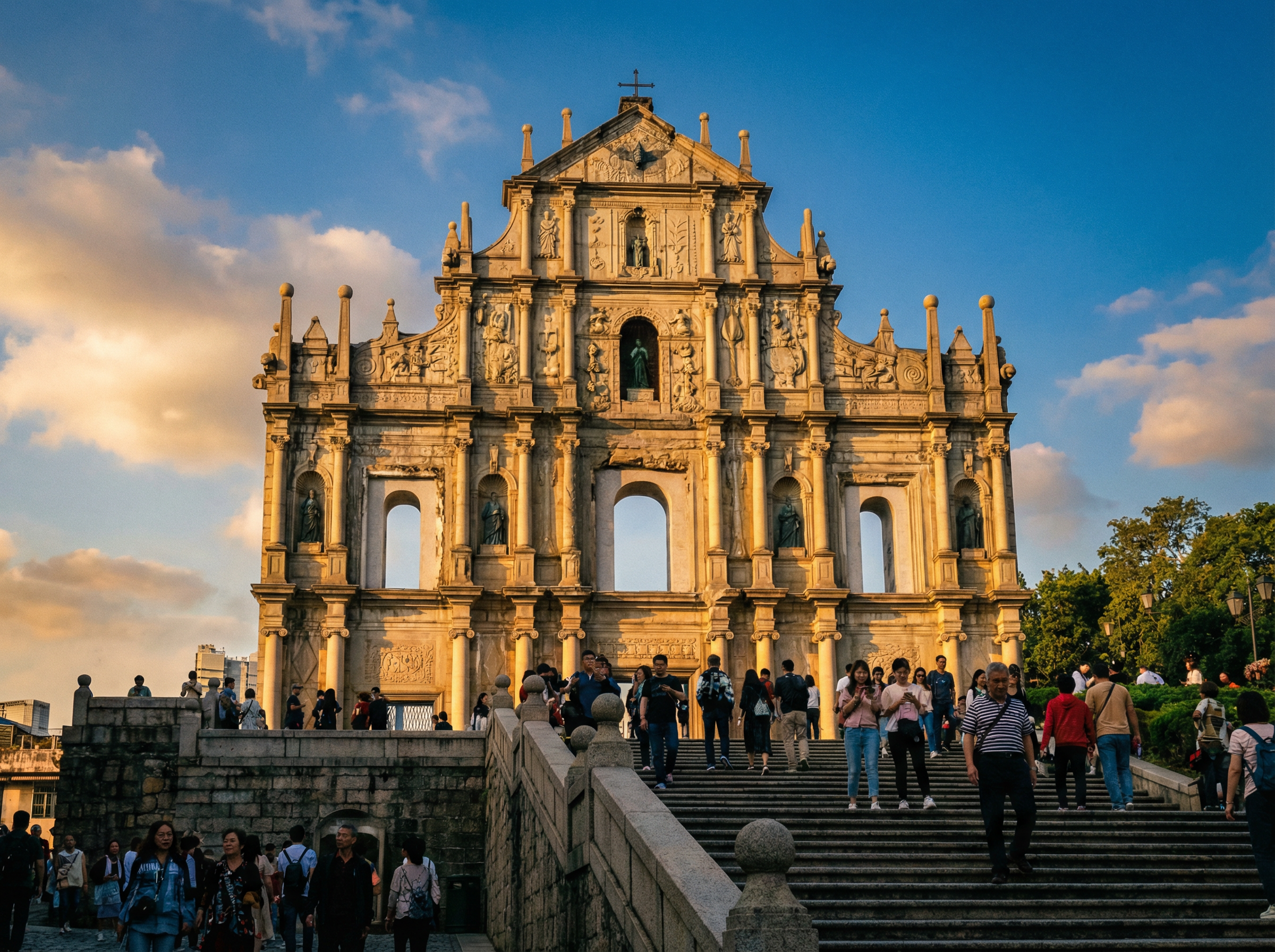 赌博平台 - 大三巴牌坊历史建筑